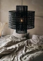 Lampa wisząca AMBON Czarny Ratan Ø 50cm E27 Markslojd 108118 | 7330024599291 noxbox lampynox www.lampynox.pl