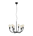 Lampa wisząca AMISTOSO Czarny Ø 63cm 6xE27 Markslojd 108290 | 7330024602106 noxbox lampynox www.lampynox.pl
