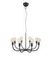 Lampa wisząca AMISTOSO Czarny Ø 75cm 8xE27 Markslojd 108291 | 7330024602113 noxbox lampynox www.lampynox.pl