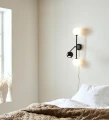 Kinkiet ścienny potrójny regulowany BESIDE Czarny 2xG9 | 1xGU10 Markslojd 108255 | 7330024601758 noxbox lampynox www.lampynox.pl