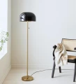Lampa podłogowa BLANCA Brąz | Czarny Ø 35cm 2xE27 Markslojd 108293 | 7330024602137 noxbox lampynox www.lampynox.pl