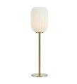 Lampka stołowa CAVA Mosiądz | Biały Ø 14cm E14 Markslojd 108251 | 7330024601710 noxbox lampynox www.lampynox.pl