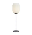CAVA Czarny | Biały Ø 14cm E14 Lampka stołowa Markslojd 108252
