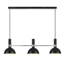 LARRY czarny | chrom 3xE27 Lampa wisząca Markslojd 106855