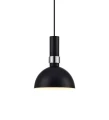 Lampa wisząca LARRY czarny | chrom E27 Markslojd 106861 | 7330024567313 noxbox lampynox www.lampynox.pl