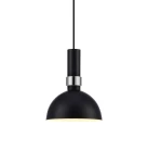 LARRY czarny | chrom E27 Lampa wisząca Markslojd 106861