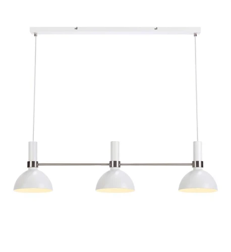 Lampa wisząca potrójna LARRY biały | stal 3xE27 Markslojd 107500 | 7330024579644 noxbox lampynox www.lampynox.pl
