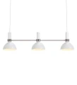 Lampa wisząca potrójna LARRY biały | stal 3xE27 Markslojd 107500 | 7330024579644 noxbox lampynox www.lampynox.pl