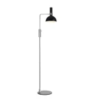 LARRY czarny | chrom E27 Lampa podłogowa stojąca Markslojd 106857