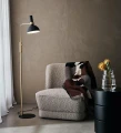 Lampa podłogowa stojąca LARRY czarny | złoty szczotkowany E27 Markslojd 106972 | 7330024569171 noxbox lampynox www.lampynox.pl
