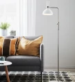 Lampa podłogowa stojąca LARRY biały | stal E27 Markslojd 107501 | 7330024579651 noxbox lampynox www.lampynox.pl