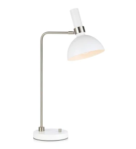 LARRY biały | stal E27 Lampa stołowa Markslojd 107502