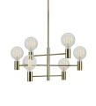 Lampa wisząca CAPITAL Mosiądz Ø 62cm 6xE27 Markslojd 106418 | 7330024559301 noxbox lampynox www.lampynox.pl