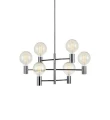 Lampa wisząca CAPITAL Chrom Ø 62cm 6xE27 Markslojd 106419 | 7330024559318 noxbox lampynox www.lampynox.pl