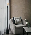 Lampa podłogowa stojąca CAPITAL Czarny Ø 13cm E27 Markslojd 108110 | 7330024599215 noxbox lampynox www.lampynox.pl