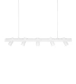 Lampa wisząca TORINO Biały 5xGU10 Markslojd 107783 | 7330024586024 noxbox lampynox www.lampynox.pl