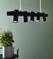 Lampa wisząca TORINO Czarny 5xGU10 Markslojd 107784 | 7330024586031 noxbox lampynox www.lampynox.pl