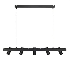 TORINO Czarny 5xGU10 Lampa wisząca Markslojd 107784