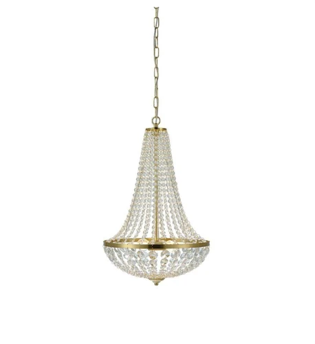 Lampa wisząca | Żyrandol GRANSO Złoty Ø 40cm 2xE14 Markslojd 106119 | 7330024556331 noxbox lampynox www.lampynox.pl