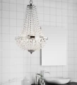 Lampa wisząca | Żyrandol łazienkowy GRANSO Chrom Ø 30cm 2xG9 IP44 Markslojd 107550 | 7330024580145 noxbox lampynox www.lampynox.pl