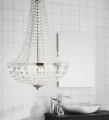 Lampa wisząca | Żyrandol łazienkowy GRANSO Chrom Ø 40cm 3xG9 IP44 Markslojd 107551 | 7330024580152 noxbox lampynox www.lampynox.pl