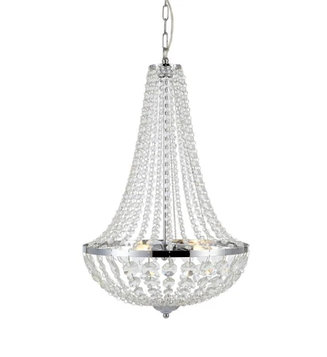 Lampa wisząca | Żyrandol łazienkowy GRANSO Chrom Ø 40cm 3xG9 IP44 Markslojd 107551 | 7330024580152 noxbox lampynox www.lampynox.pl