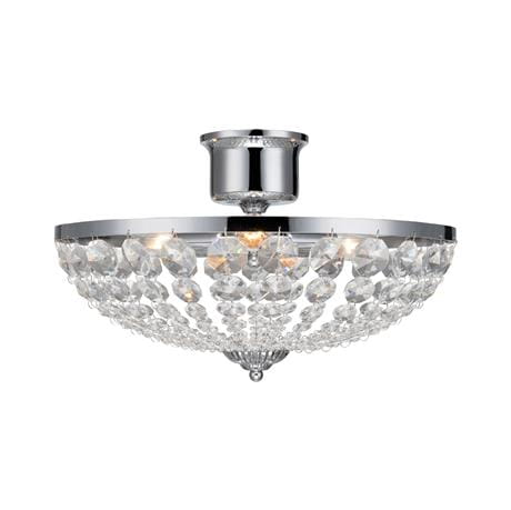 Lampa sufitowa GRANSO Chrom Ø 40cm 3xE14 Markslojd 105316 | 7330024541511 noxbox lampynox www.lampynox.pl