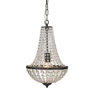 GRANSO Czarny Ø 30cm E27 Lampa wisząca | Żyrandol Markslojd 107026
