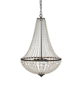 GRANSO Czarny Ø 50cm 3xE14 Lampa wisząca | Żyrandol Markslojd 107028