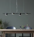Lampa wisząca ROW Czarny 4xG9 Markslojd 107746 | 7330024585652 noxbox lampynox www.lampynox.pl