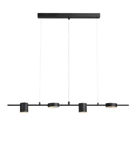 ROW Czarny 4xG9 Lampa wisząca Markslojd 107746