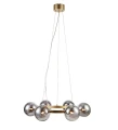 Lampa wisząca CIRCLE Mosiądz | Przydymiony Ø 71cm 6xG9 Markslojd 108050 | 7330024596030 noxbox lampynox www.lampynox.pl