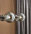Lampa wisząca CIRCLE Czarny | Przydymiony Ø 71cm 6xG9 Markslojd 108051 | 7330024596047 noxbox lampynox www.lampynox.pl