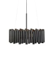 Lampa wisząca LEVEL czarny Ø 52cm 3xE27 Markslojd 107925 | 7330024588134 noxbox lampynox www.lampynox.pl