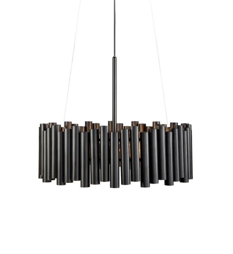 Lampa wisząca LEVEL czarny Ø 52cm 3xE27 Markslojd 107925 | 7330024588134 noxbox lampynox www.lampynox.pl