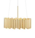LEVEL złoty Ø 52cm 3xE27 Lampa wisząca Markslojd 108047