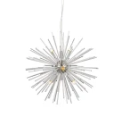 SOLEIL srebrny Ø 57cm 9xE14 Lampa wisząca Markslojd 108049