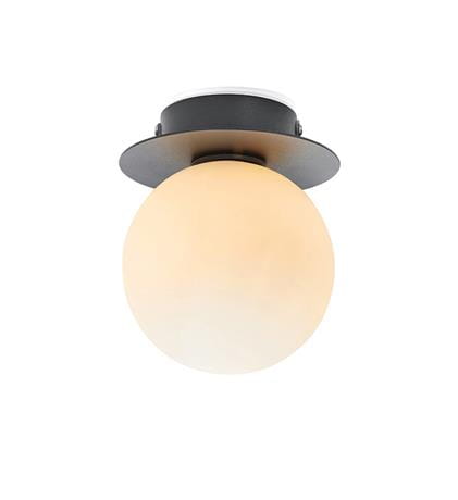 Lampa łazienkowa MINI czarny | biały Ø 10cm G9 IP44 Markslojd 108344 | 7330024602809 noxbox lampynox www.lampynox.pl