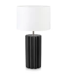 COLUMN czarny | biały Ø 24cm E14 Lampa stołowa Markslojd 108221