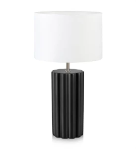 COLUMN czarny | biały Ø 24cm E14 Lampa stołowa Markslojd 108221