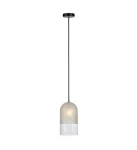 COPE Mrożony | Przeźroczysty | Czarny Ø 15cm E14 Lampa wisząca Markslojd 108225