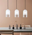 Lampa wisząca potrójna COPE Mrożony | Przeźroczysty | Czarny 3xE14 Markslojd 108226 | 7330024600553 noxbox lampynox www.lampynox.pl