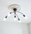 Lampa sufitowa CYGNUS czarny Ø 70cm 5xE27 Markslojd 108284 | 7330024602045 noxbox lampynox www.lampynox.pl