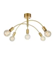 Lampa sufitowa CYGNUS złoty Ø 70cm 5xE27 Markslojd 108285 | 7330024602052 noxbox lampynox www.lampynox.pl