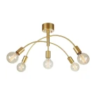 CYGNUS złoty Ø 70cm 5xE27 Lampa sufitowa Markslojd 108285