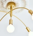 Lampa sufitowa CYGNUS złoty Ø 70cm 5xE27 Markslojd 108285 | 7330024602052 noxbox lampynox www.lampynox.pl