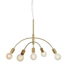 CYGNUS złoty Ø 70cm 5xE27 Lampa wisząca Markslojd 108287