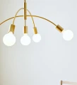 Lampa wisząca CYGNUS złoty Ø 70cm 5xE27 Markslojd 108287 | 7330024602076 noxbox lampynox www.lampynox.pl