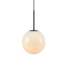 DIONE biały | czarny Ø 25cm E14 Lampa wisząca Markslojd 108267