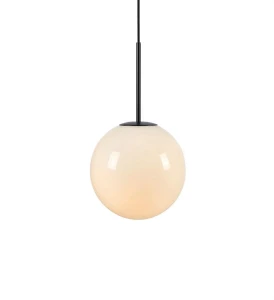 DIONE biały | czarny Ø 25cm E14 Lampa wisząca Markslojd 108267